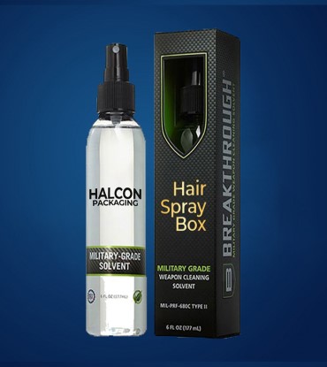 Hair Spray Boxes - Home